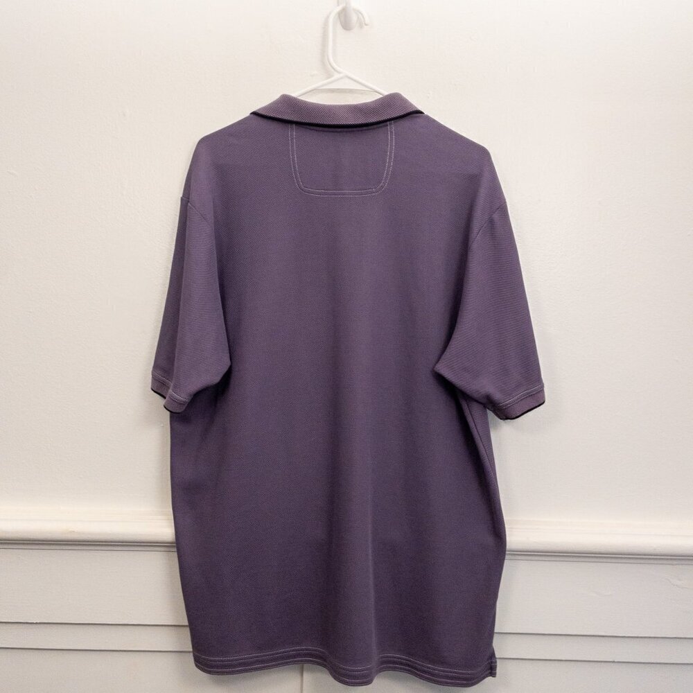 Tommy Bahama Pima Cotton Polo Shirt – Size L | Soft Purple Luxury Casualwear - Picture 2 of 3